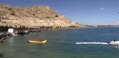 Van Gölü'nde su kayağı keyfi