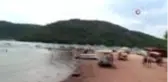 Havanın kapalı olması deniz keyiflerini bozmadı
