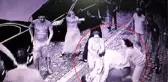 Duman yüzünden birbirine giren iki ailenin tekmeli yumruklu kavgası kamerada
