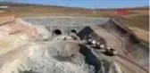 SİVAS Yağdonduran mevkindeki tünellerin yapımı sürüyor