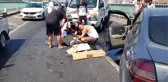 Akraba olan iki sürücü, köprüde trafik kazasına karıştı: 2 yaralı