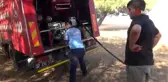 Son dakika! Yangını fark edip ihbar etti, ekiplerle birlikte çalıştı