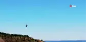 Atatürk Barajı'nda zipline heyecanı