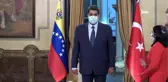 Bakan Çavuşoğlu, Venezuela Devlet Başkanı Maduro tarafından kabul edildi