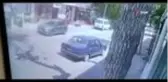 Bisikletli dede otomobile böyle çarptı