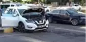 Otomobil ile cip çarpıştı: 2 yaralı