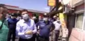 Bahçelievler'de restoran ve iş yerlerine korona virüs denetimi