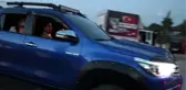 Safranbolu'da açık havada arabalı sinema keyfi