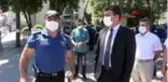 Son dakika haber! SULTANGAZİ'DE KORONAVİRÜS DENETİMİ; TAKSİCİYE MASKE UYARISI