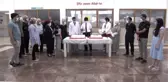 Kilis'ten Azez'deki sağlık çalışanlarına 