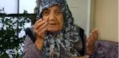 112 yaşındaki Güllü nineden Erdoğan sevgisi