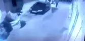 Gasp anı güvenlik kameralarına yansıdı