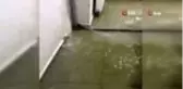 Yeni yapılan proje okulu sular altında kaldı
