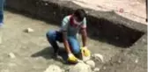 9 bin yıllık alanda yapılan kazıda bir insan iskeleti bulundu