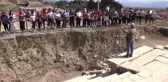 Milli sporcular antik kenti ziyaret etti