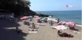 Günübirlik tatilciler deniz ve sahilin tadını doyasıya çıkarttı