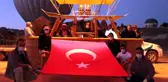 Kapadokya'da 30 Ağustos Zafer Bayramı gökyüzünde kutlandı