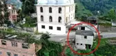 Rizeli esnaftan ilginç çözüm! Dükkanını sele kapılmasın diye iple camiye bağladı