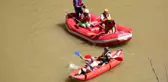 Binali Yıldırım Erzincan'da rafting yaptı