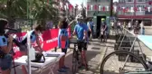 Triatlon rüzgarı Ordu'da esti