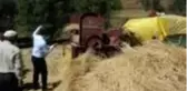 Hasat sonlandırma şenliğinde patos attılar