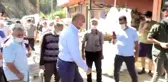 Bakan Soylu, selde hayatını kaybeden Özdemir'in ailesine taziye ziyaretinde bulundu