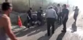 Bolu'da çıkan hortum sonrası meydana gelen yangında ahır ve samanlık kül oldu