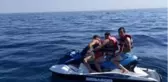 Jet ski ile Yunanistan'a kaçmaya çalışan FETÖ'cüler, Türk Sahil Güvenlik ekiplerinin kendilerini kurtarmasını beklediler