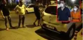 Balayından dönen avukat ile eşi, trafikte başka bir otomobil tarafından sıkıştırıldı ve tehdit edildi