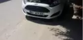 Sahte plaka takılı otomobil terk edilmiş halde bulundu