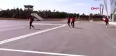 SPOR A Milli Futbol Takımı, Sırbistan maçı için Belgrad'a gitti
