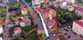 Boyu 65 metre, ağırlığı 18 ton! Türbin kanadı koca koca binaların arasından böyle taşındı