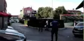 Çağlayan Adliyesi önünde çatışma anları kamerada