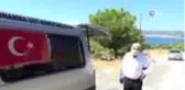 Elmacı Dede, Oruç Reis'e 50 kasa üzüm gönderdi