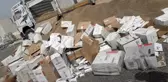 Ceylapınar'da 37 bin 500 paket kaçak sigara ele geçirildi