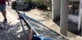 Takla atan araç sürücüsü yaralandı