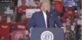 Trump'ın kapalı alandaki mitingi tepki çekti