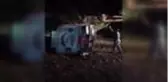 Akaryakıt yüklü tanker devrildi: 3 yaralı