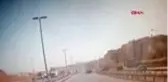 İSTANBUL-BEYLİKDÜZÜ'NDE 3 TIR'IN KARIŞTIĞI KAZA KAMERADA-1