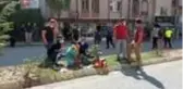 Gümüşhacıköy'de motosiklet yayaya çarptı: 2 yaralı