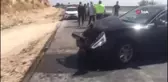 Gaziantep'te lüks otomobil araca çarptı: 3 yaralı
