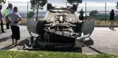 Beylikdüzü'nde sıkışmalı kaza: 1 yaralı