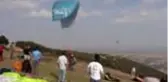 Görme engelli gencin yamaç paraşütü hayali gerçekleşti