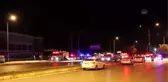 Denizli'de karşı şeride geçen otomobilin ticari araçla çarpışması sonucu 10 kişi yaralandı
