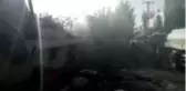 Kütahya'da 2 ev yanarak kül oldu