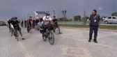 Yetimlere farkındalık için bisikletle Malatya'dan yola çıkan İHH gönüllüsü Konya'ya geldi