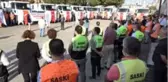 SASKİ'ye 18 yeni araç alındı
