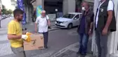 Yaralı şahin tedavi altına alındı