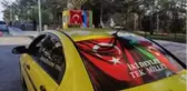Taksici esnafından Azerbaycan'a destek