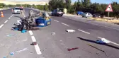 Çapa motoru devrildi: 1 ölü 2 yaralı